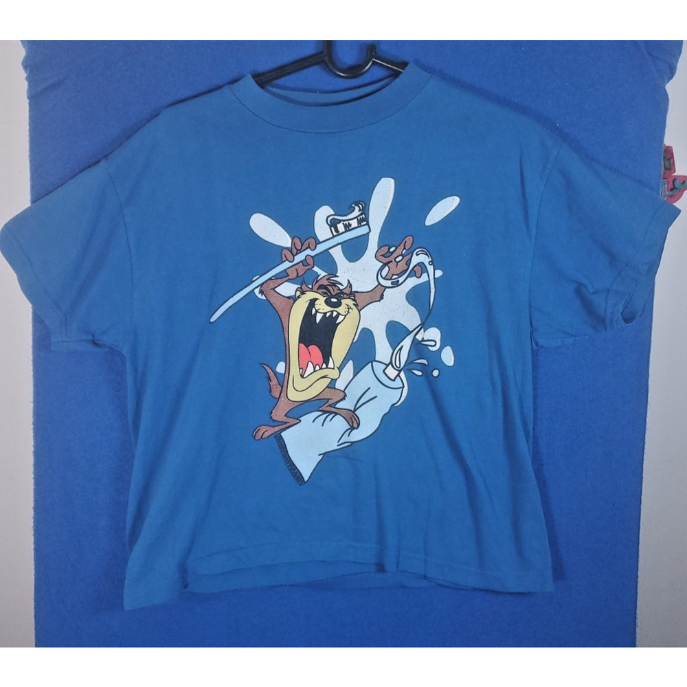 Vintage 90s Looney Tunes Tazmania Devil T-Shirt Men's Size Medium